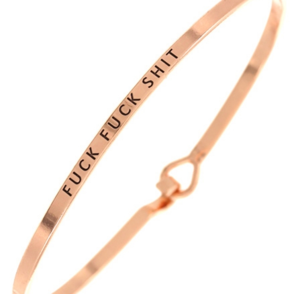Fxxk Fxxk Shit Bracelet